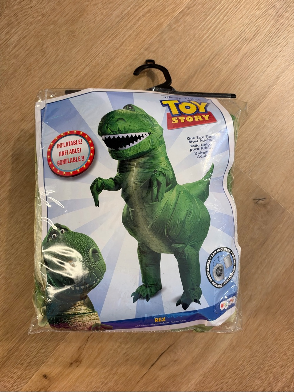 Rex Inflatable Adult Costume - Green